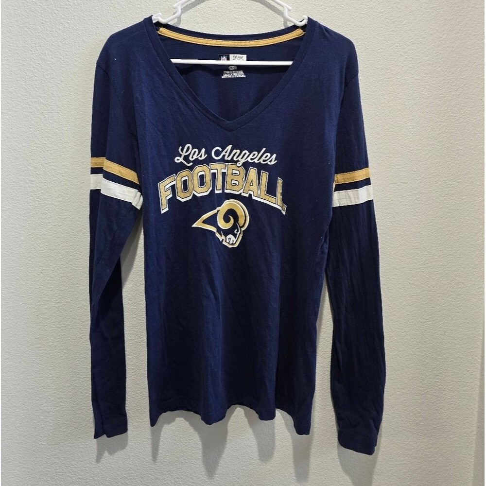 Los Angeles Rams Football Long Sleeve Shirt NFL team apparel size large